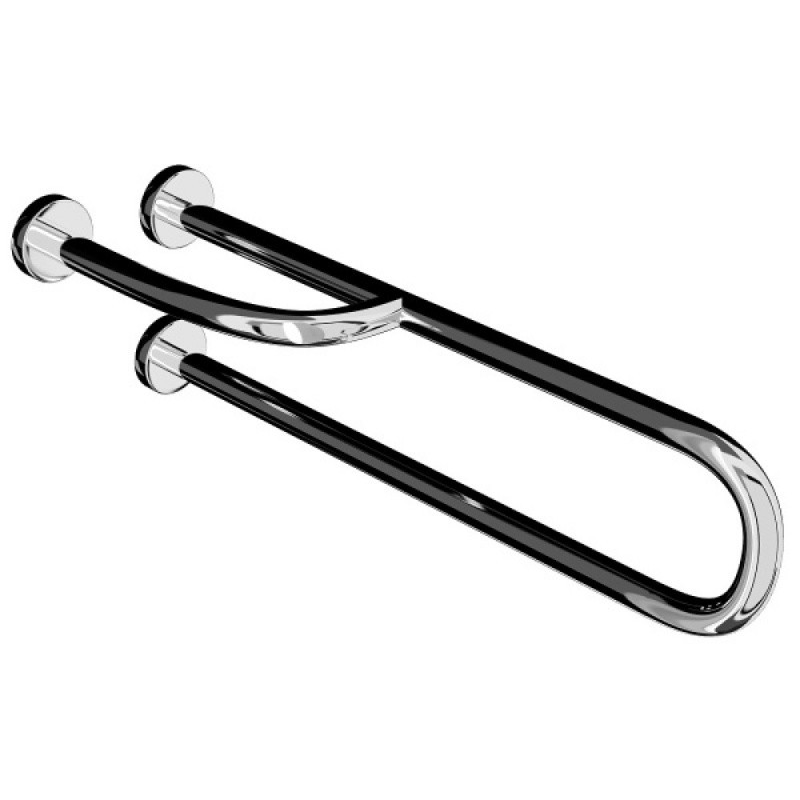 PM-02 Поручень настінний посилений з поворотною ніжкою, Ø 32мм - 700мм PM-02 Поручень настінний посилений з поворотною ніжкою, Ø 32мм - 700мм