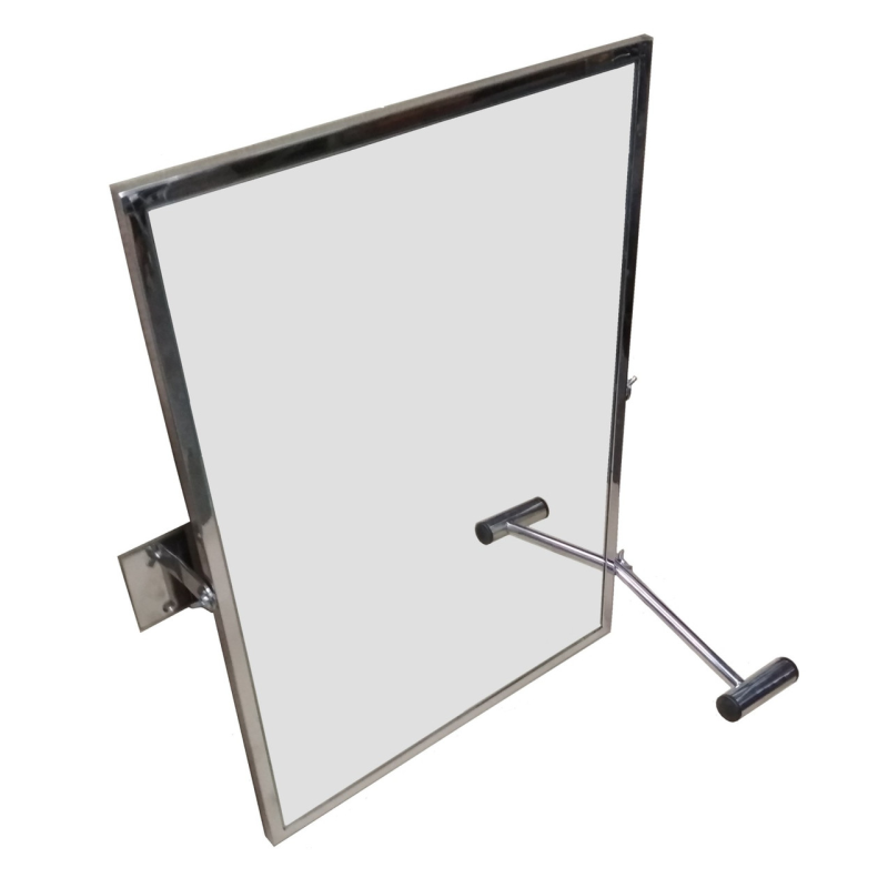 Дзеркало поворотне з ручкою регулювання кута нахилу, 500х700мм Дзеркало поворотне з ручкою регулювання кута нахилу, 500х700мм