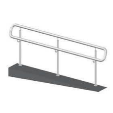 Огородження пандусу з нержавіючої сталі