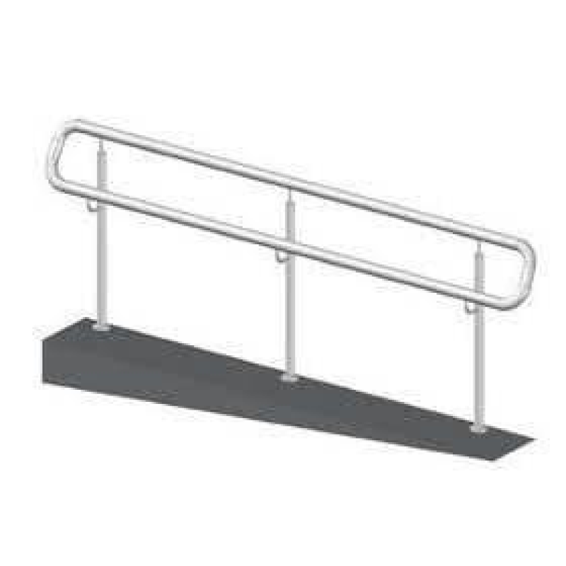 Огородження пандусу з нержавіючої сталі