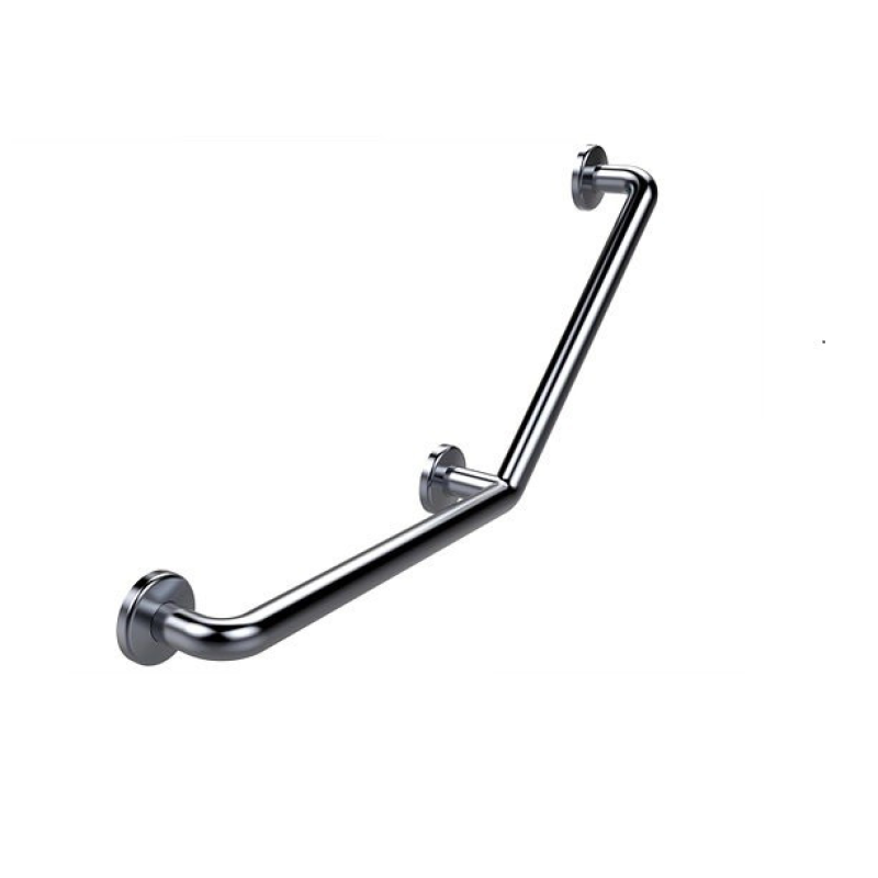 Поручень посилений пристінний кутовий, Ø 20мм - 350х350мм Поручень посилений пристінний кутовий, Ø 20мм - 350х350мм