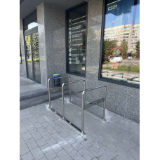 Велопарковка из нержавеющей стали