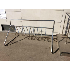 Велопарковка з нержавійки