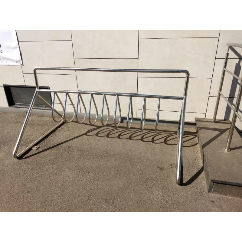 Велопарковка з нержавійки Велопарковка з нержавійки